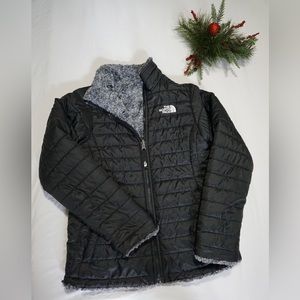 The North Face Reversible Mossbud Swirl Jacket Girls'  Size 14/16 L